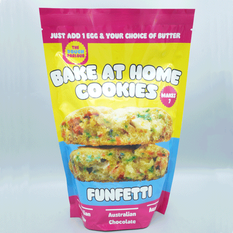 Funfetti Birthday Cake Premix | The Dough Parlour Bake-at-Home Range
