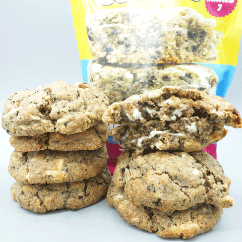 Cookies & Cream Cookie Premix | The Dough Parlour Bake-at-Home Range