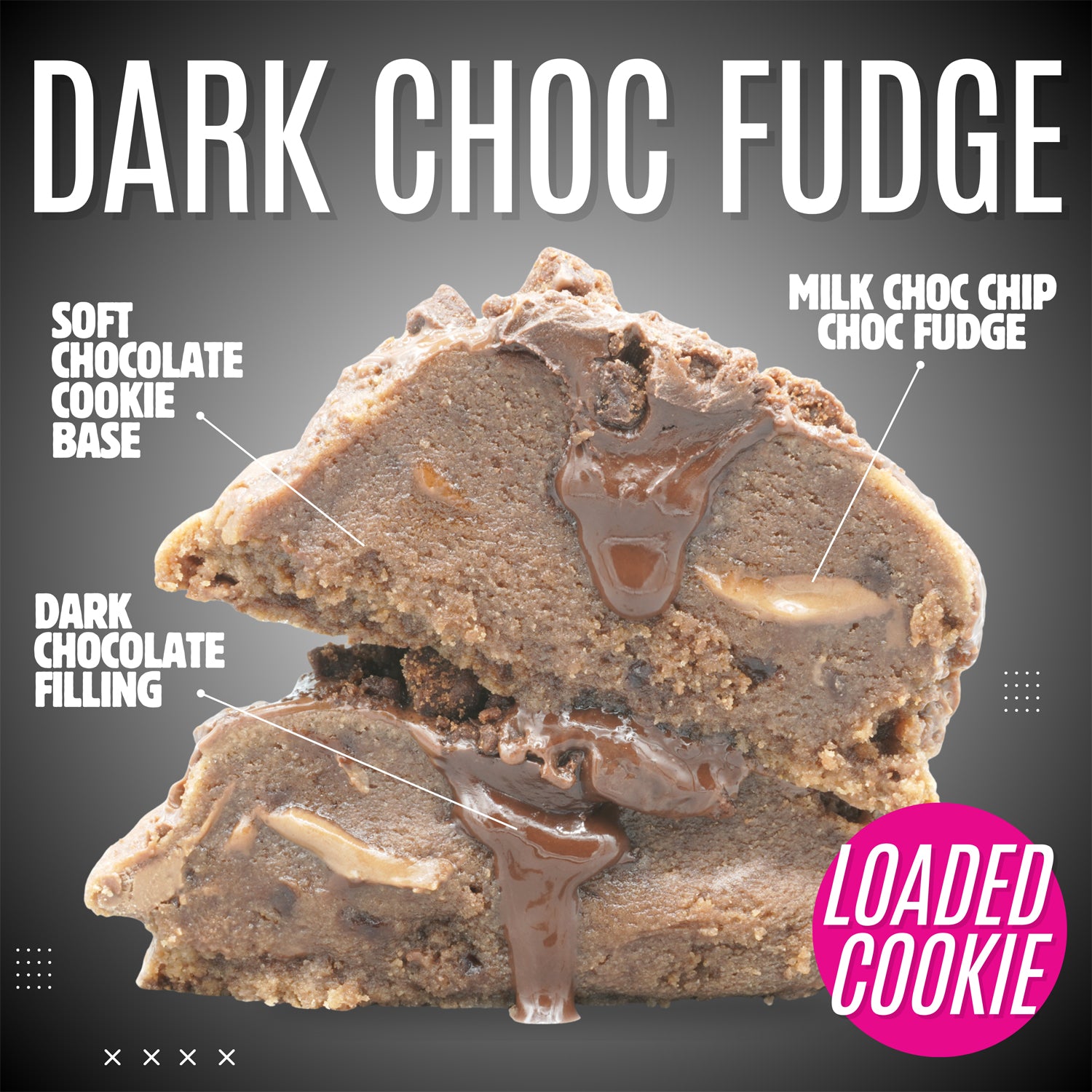 Choc Fudge Cookie – Rich Double-Choc Indulgence