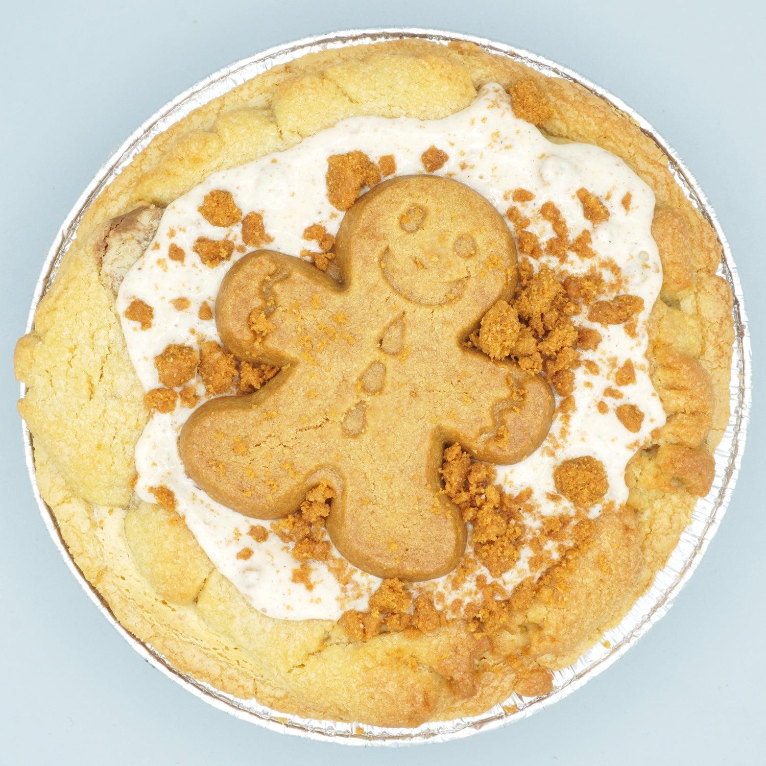 Gingerbread Cookie Pie – Spiced Biscoff Indulgence