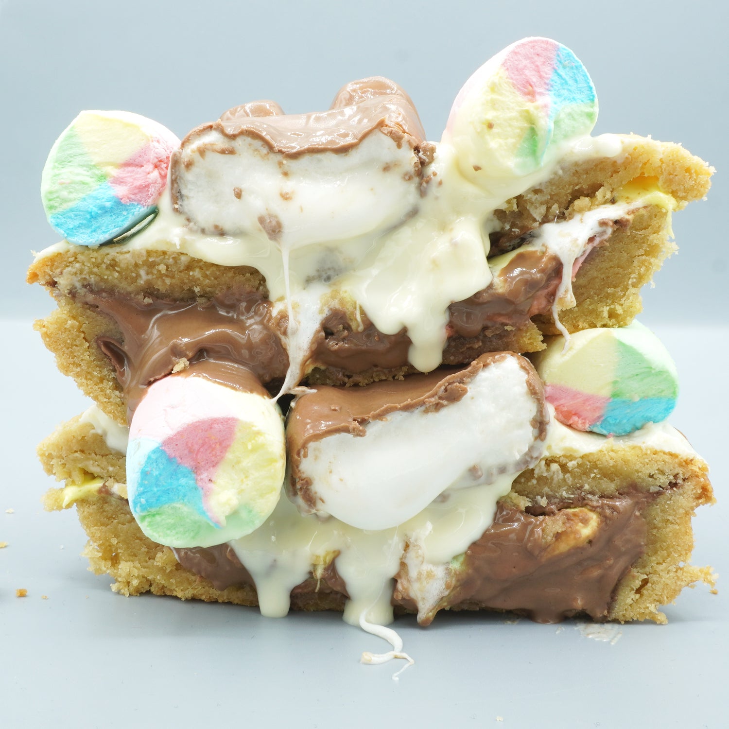 Marshmallow Cookie Pie – Gooey Colourful Fun